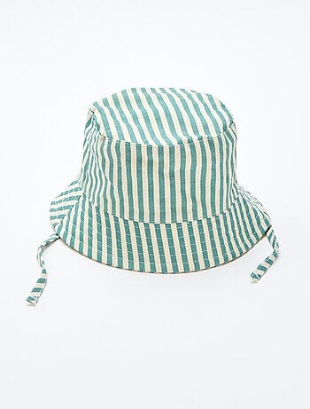 Bob a righe in cotone