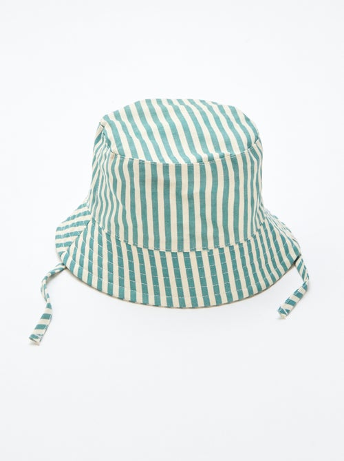 Bob a righe in cotone - Kiabi