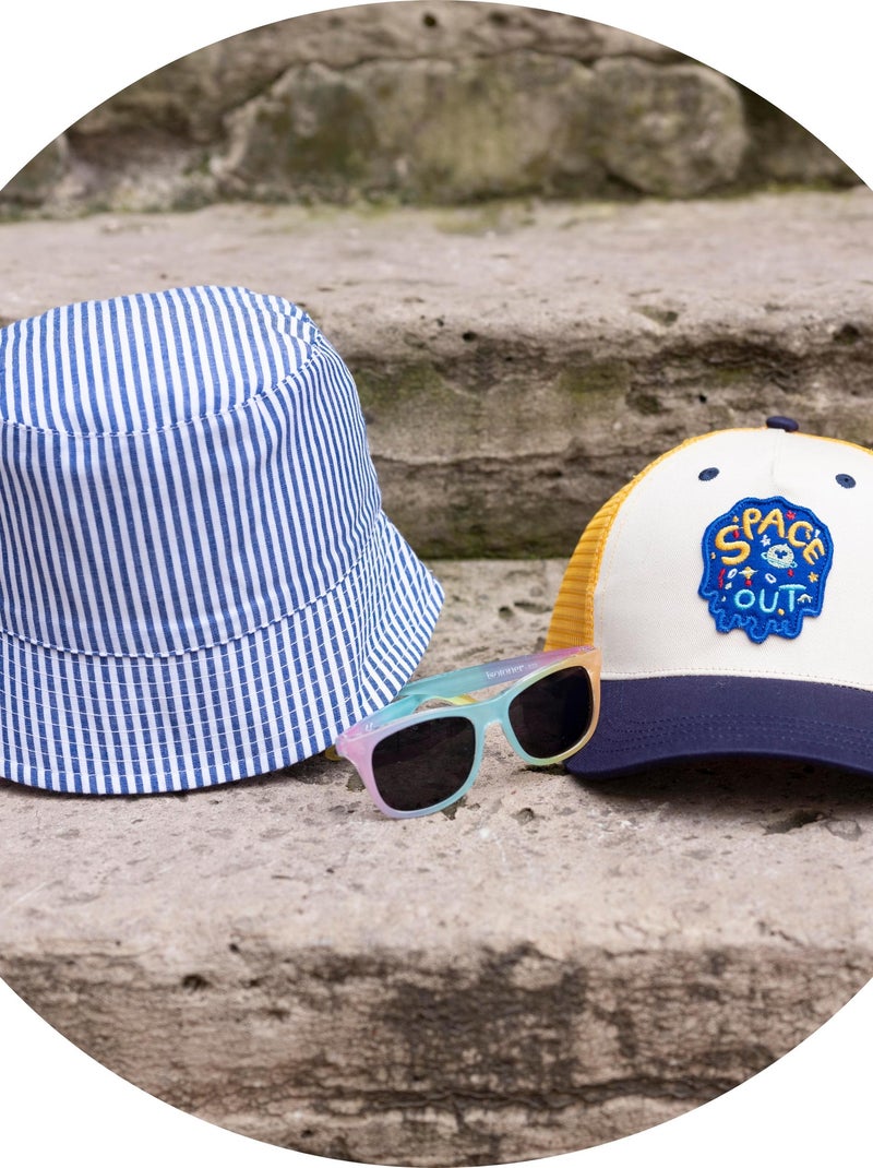 Bob Bob cœurs unisex bambino Isotoner Blu - Kiabi