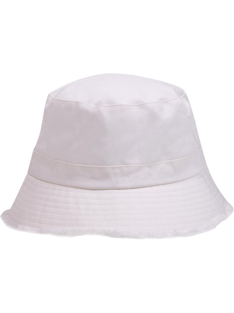 Bob bob unisex con frange unisex adulto isotoner Bianco - Kiabi