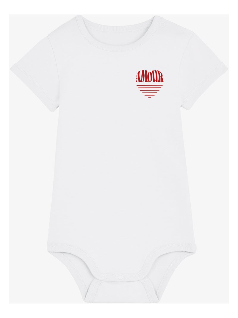Body - AMOUR COEUR 2 Bianco - Kiabi