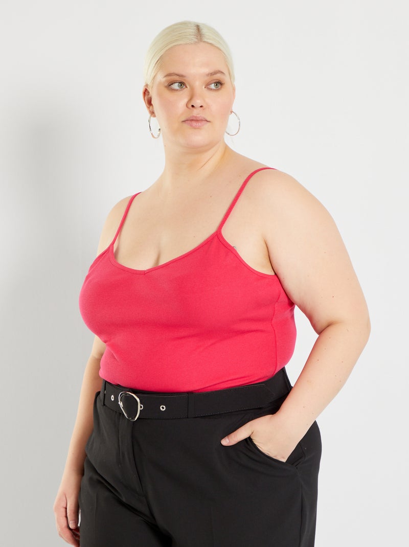 Body a coste Rosa - Kiabi