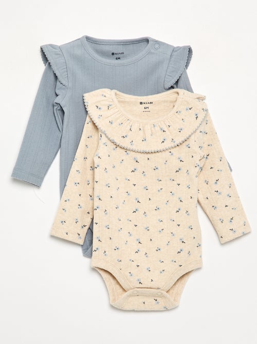 Body a fantasia con colletto - Kiabi Body a fantasia con colletto - Kiabi