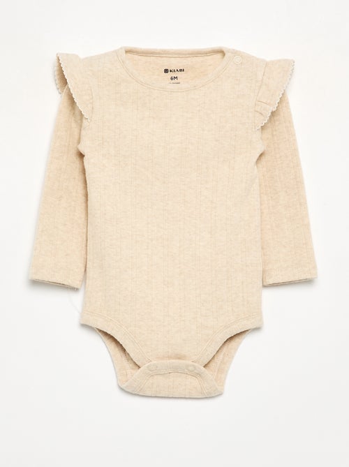 Body a fantasia con colletto - Kiabi Body a fantasia con colletto - Kiabi