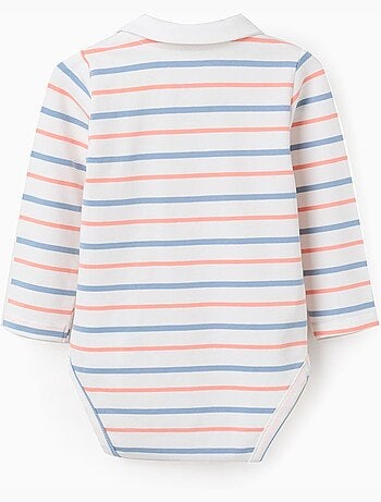 Body a manica lunga a righe