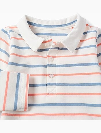 Body a manica lunga a righe