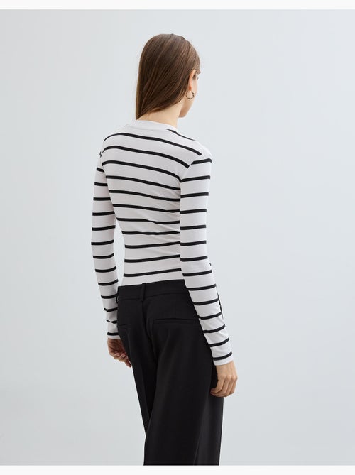 Body a manica lunga a righe, MO Fashion - Kiabi Body a manica lunga a righe, MO Fashion - Kiabi