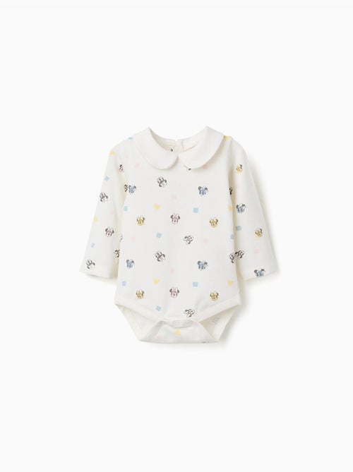 Body a manica lunga con motivo Minnie - Kiabi Body a manica lunga con motivo Minnie - Kiabi