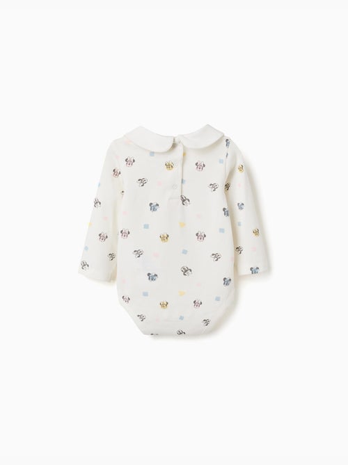 Body a manica lunga con motivo Minnie - Kiabi Body a manica lunga con motivo Minnie - Kiabi