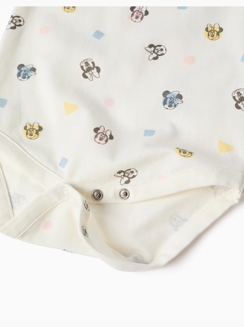 Body a manica lunga con motivo Minnie - Kiabi Body a manica lunga con motivo Minnie - Kiabi