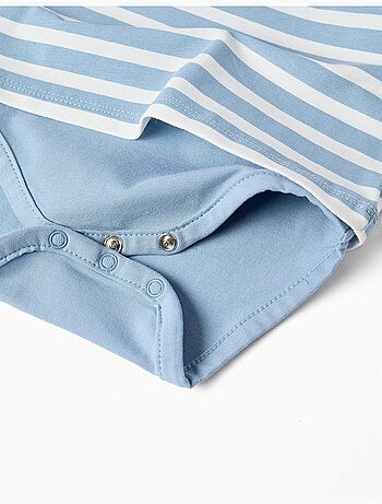 Body a manica lunga con righe