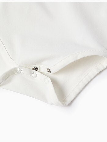 Body a manica lunga con stampa mongolfiera