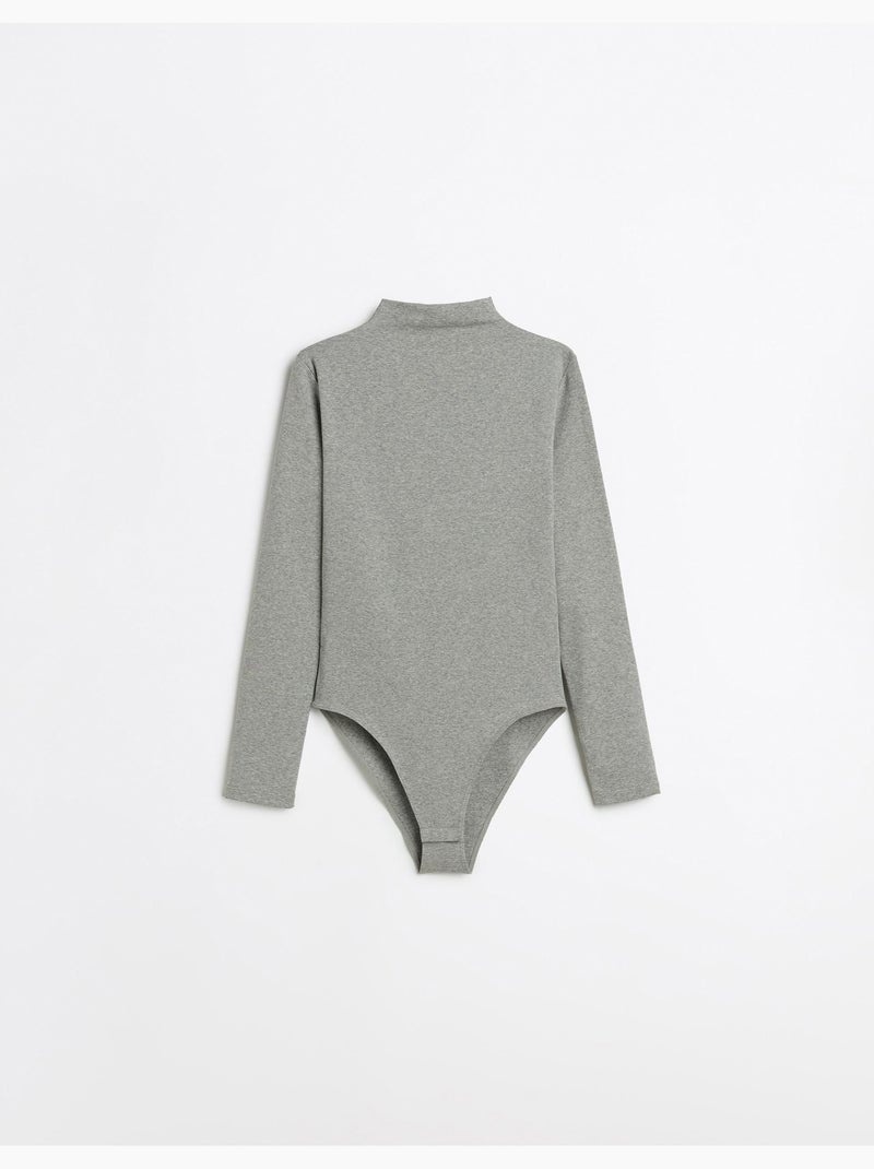 Body a manica lunga, MO Fashion Grigio - Kiabi