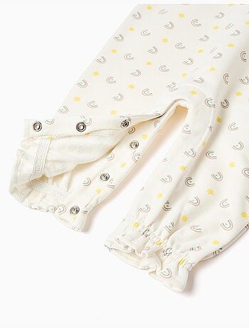 Body a manica lunga + tuta con motivo