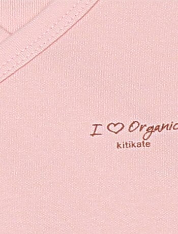 Body a maniche corte in cotone biologico - modello basic | kitikate | kitikate