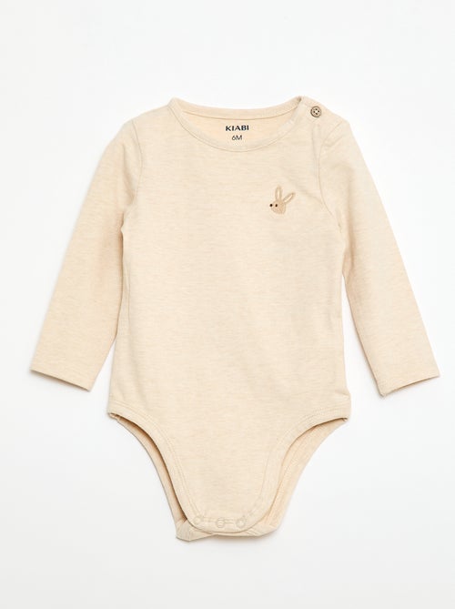 Body a maniche lunghe - unisex - Kiabi