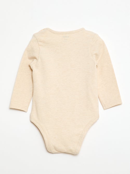 Body a maniche lunghe - unisex - Kiabi