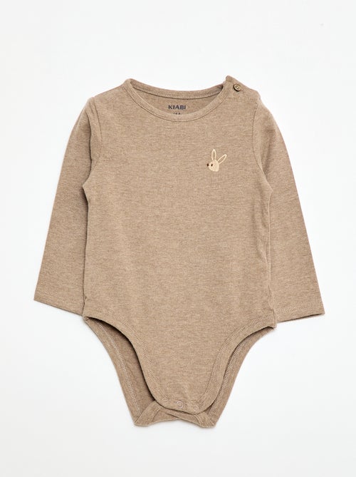 Body a maniche lunghe - unisex - Kiabi