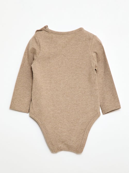 Body a maniche lunghe - unisex - Kiabi