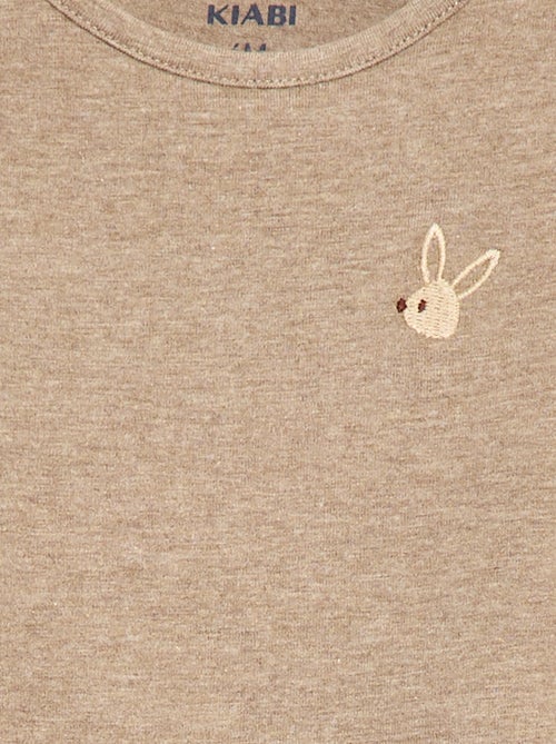 Body a maniche lunghe - unisex - Kiabi