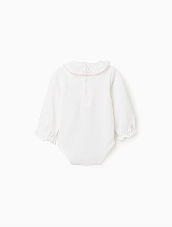 Body a maniche lunghe con stampa arcobaleno