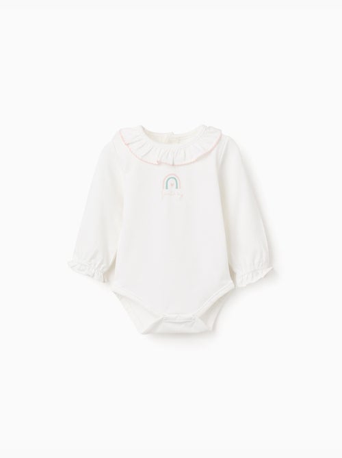 Body a maniche lunghe con stampa arcobaleno - Kiabi