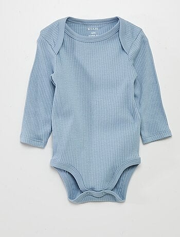 Body a maniche lunghe e scollo US - Set di 3