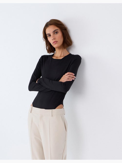 Body a maniche lunghe, mo fashion - Kiabi Body a maniche lunghe, mo fashion - Kiabi