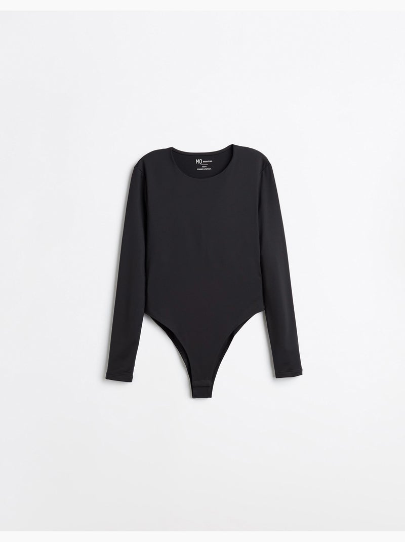 Body a maniche lunghe, mo fashion Nero - Kiabi