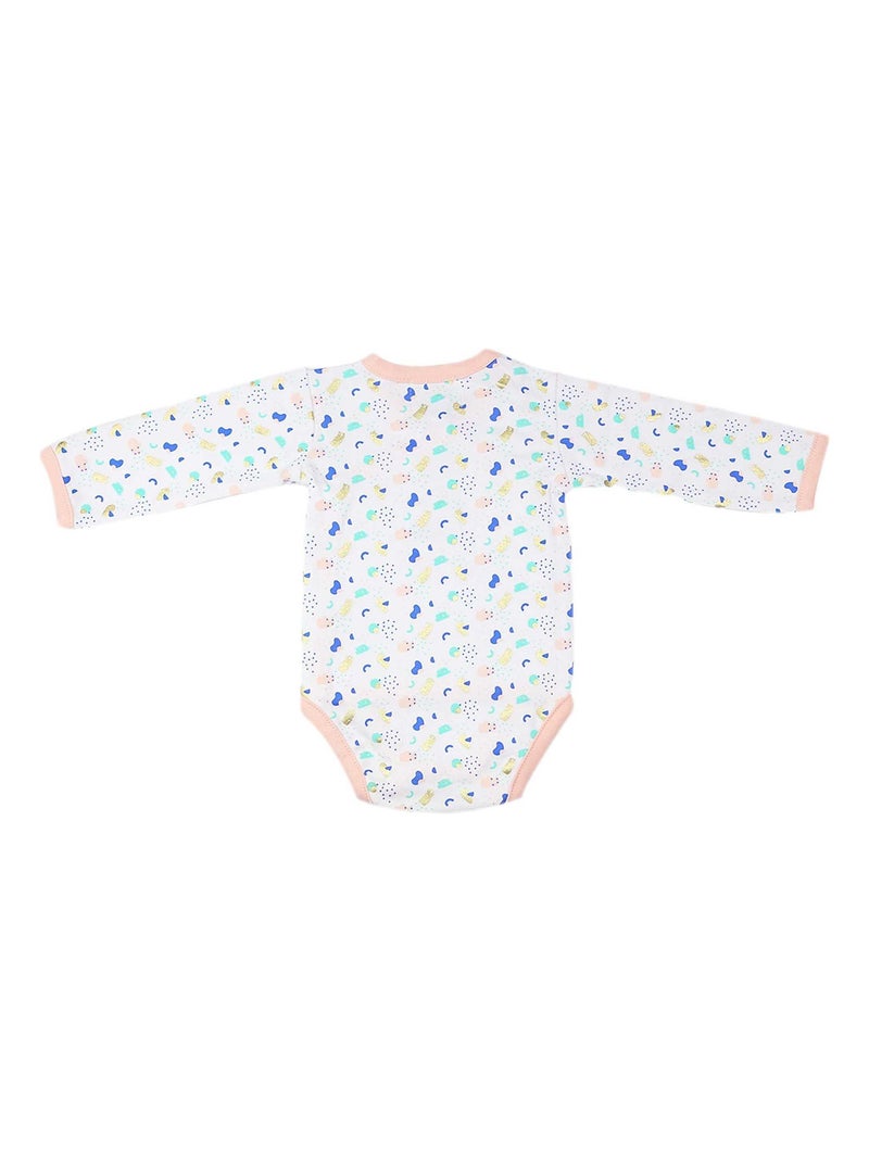 Body a maniche lunghe per bebè Bianco - Kiabi