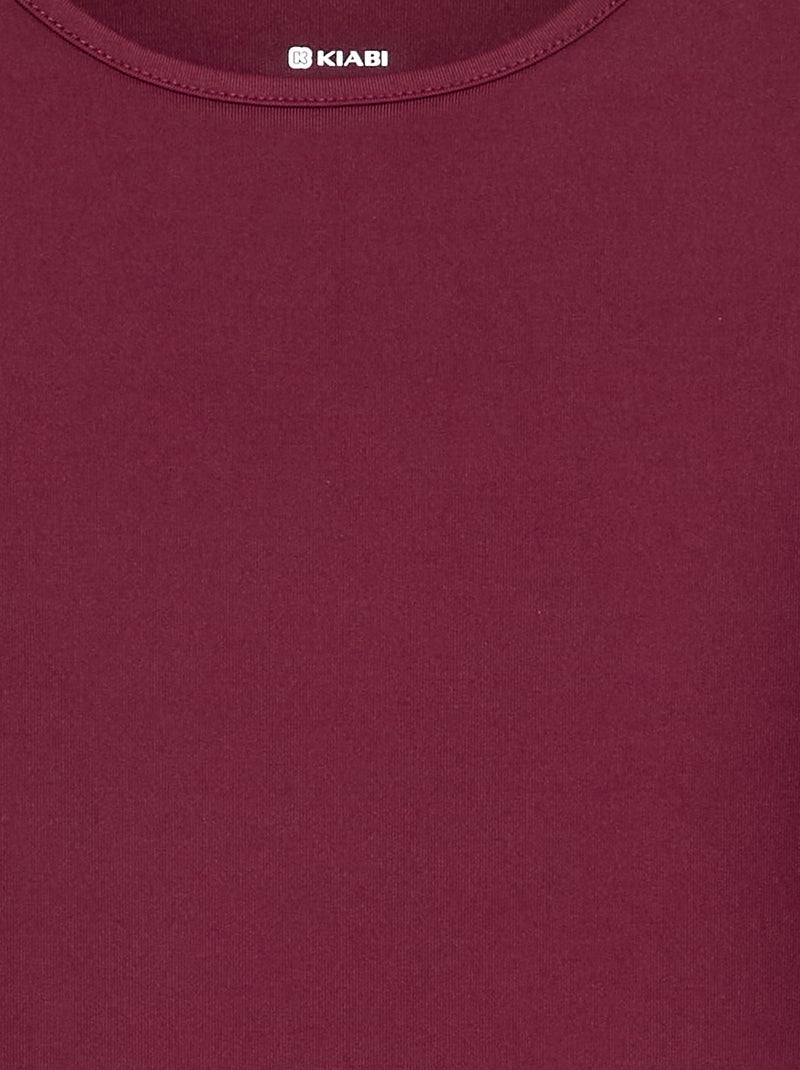 Body a maniche lunghe Rosso - Kiabi