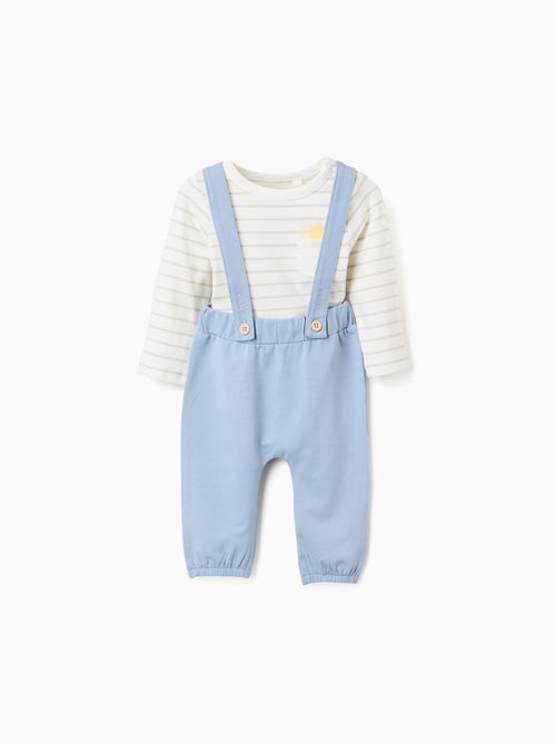 Body a righe + pantaloni - Kiabi