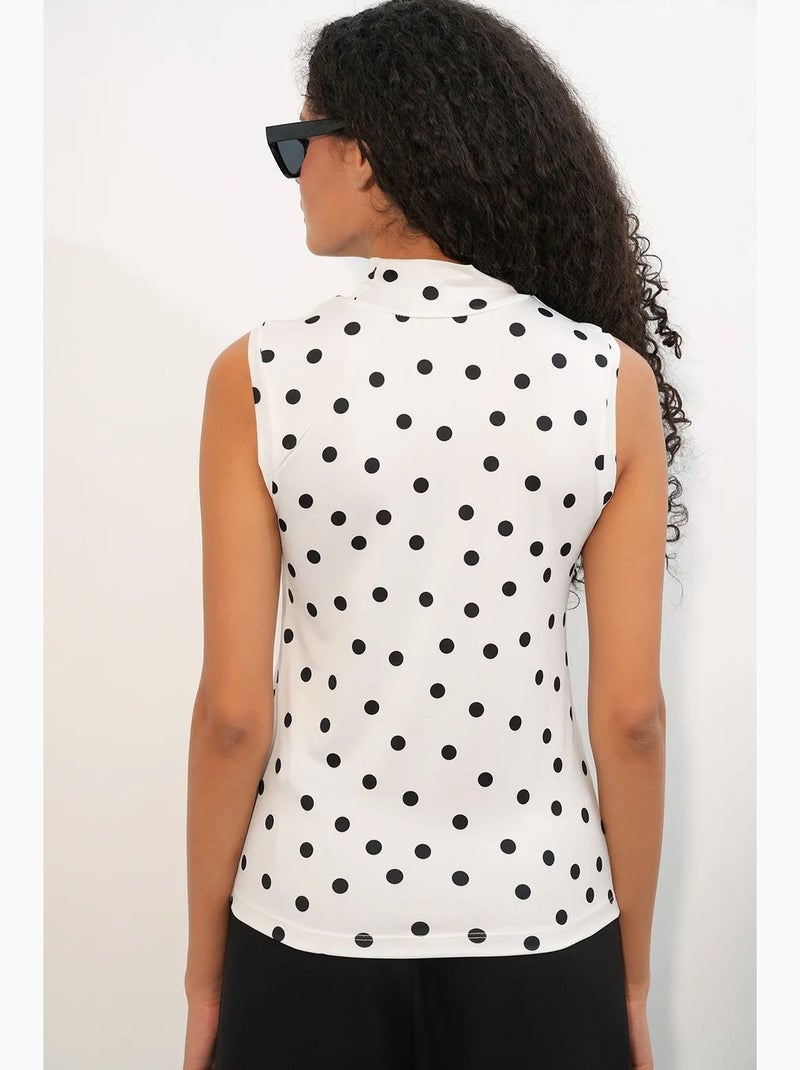 Body aderente con mezzo dolcevita bdart Crema - Kiabi