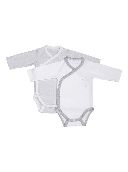Body baby maniche lunghe set di - sauthon - Kiabi Body baby maniche lunghe set di - sauthon - Kiabi