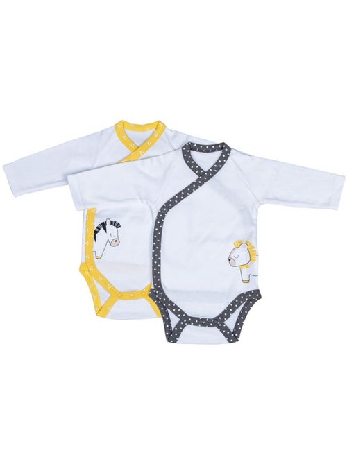 Body baby maniche lunghe set di - sauthon - Kiabi Body baby maniche lunghe set di - sauthon - Kiabi