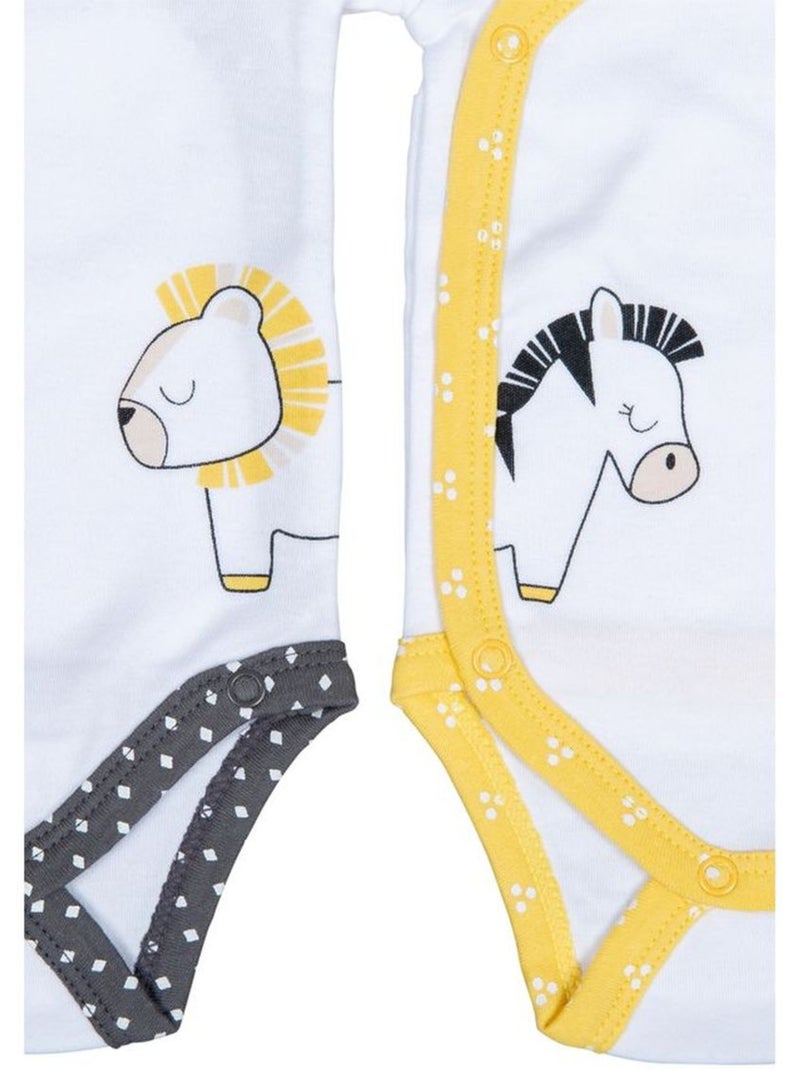Body baby maniche lunghe set di - sauthon Bianco - Kiabi