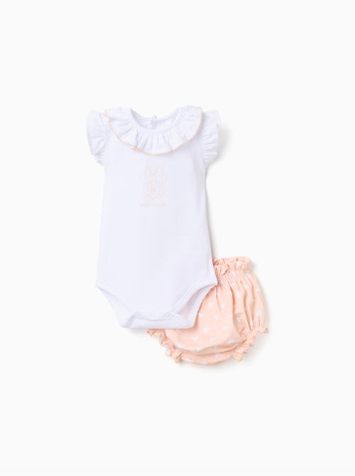 Body + bloomers con stampa Minnie - Kiabi