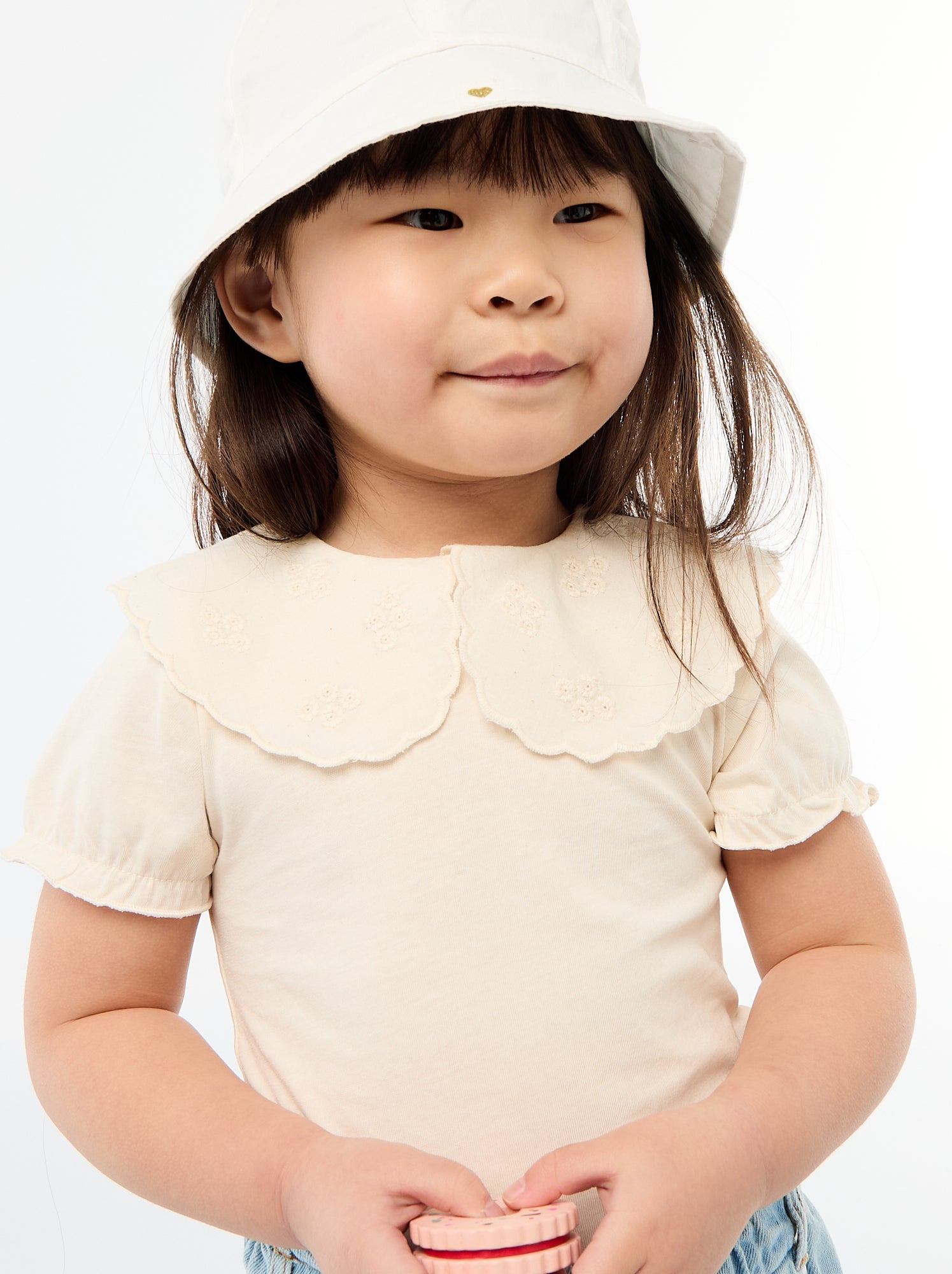 Body con colletto Claudine