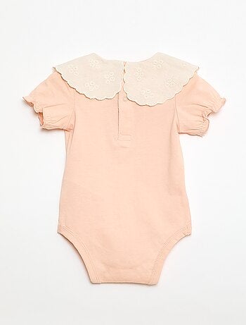 Body con colletto Claudine