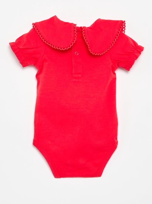 Body con colletto fantasia - Kiabi