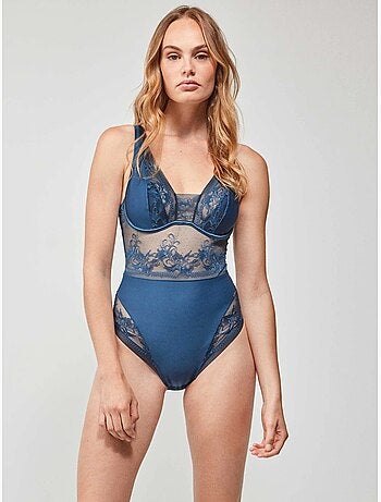 Body con ferretto e coppe in schiuma ultraleggera nelle coppe B e C