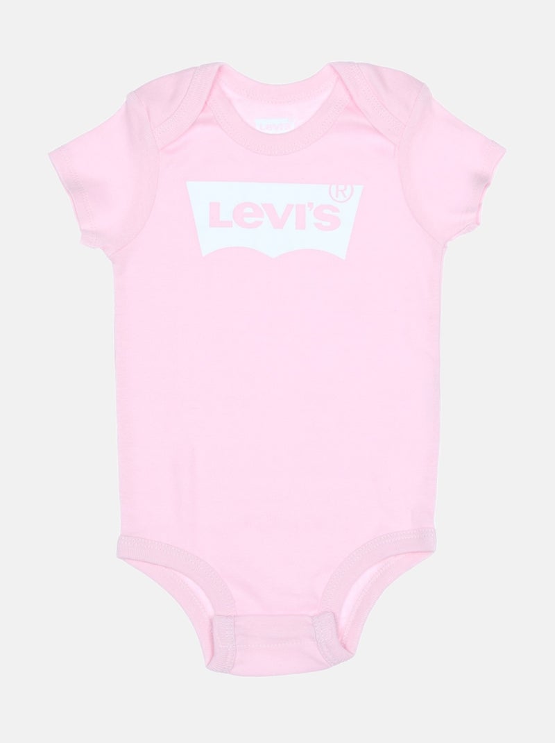 Body con logo - Levi's Kids Bianco Rosa - Kiabi