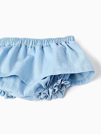 Body con motivo + gonna in jeans