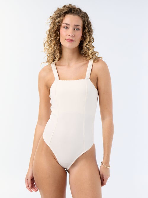 Body con spalline elasticizzate - Kiabi