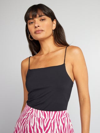 Body con spalline sottili