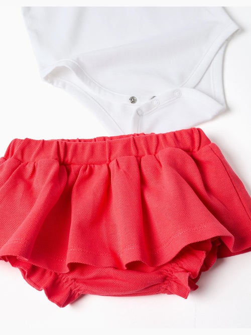 Body con stampa Minnie + gonna - Kiabi