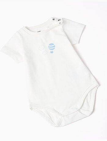 Body con stampa + tuta in denim