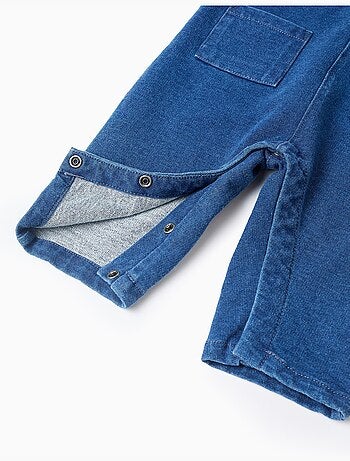 Body con stampa + tuta in denim