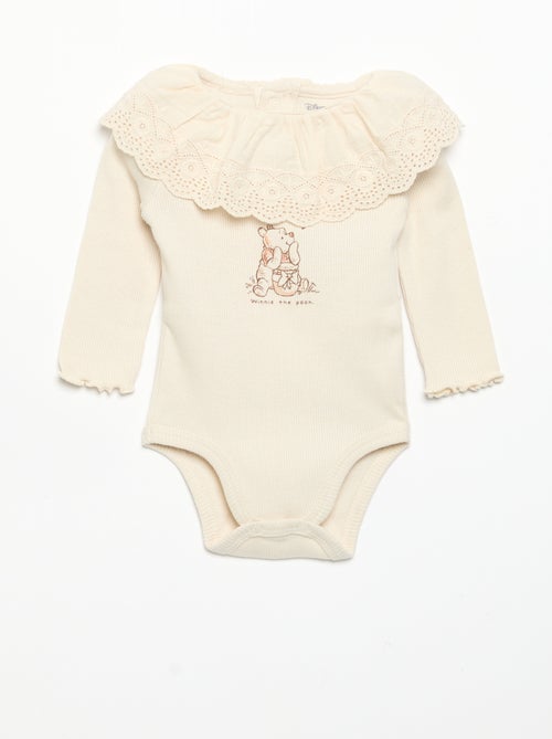 Body 'Disney' con colletto ricamato - Kiabi