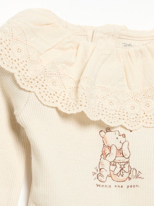 Body 'Disney' con colletto ricamato - Kiabi